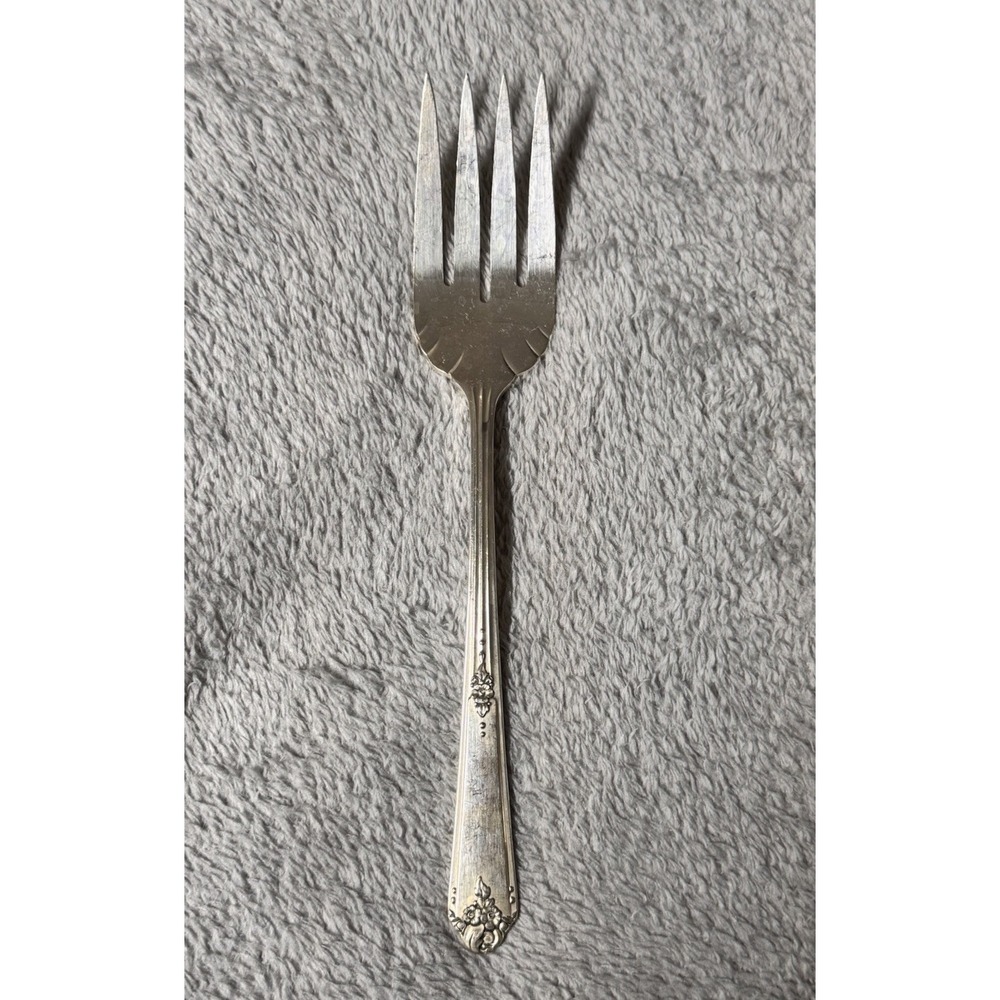 Oneida /Tudor Plate /Community /Sweet Briar (Silverplate, 1948) Serving Fork